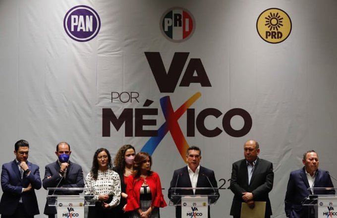 Va por México anuncia reforma para instituir un gobierno de coalición