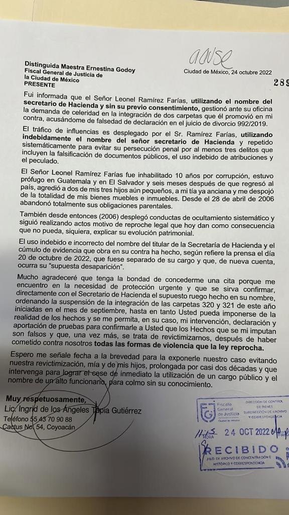 Señalan a pseudofuncionario de Hacienda de violencia vicaria