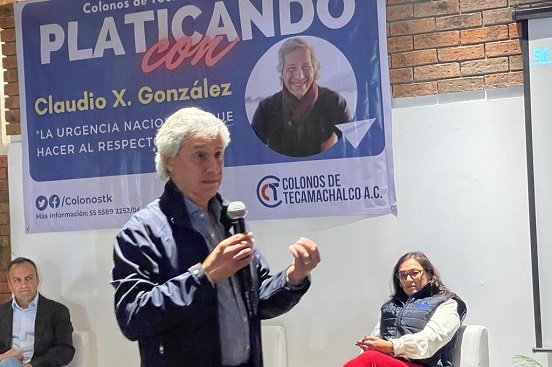 La clase media debe salir a votar en el Estado de México: Claudio X. González