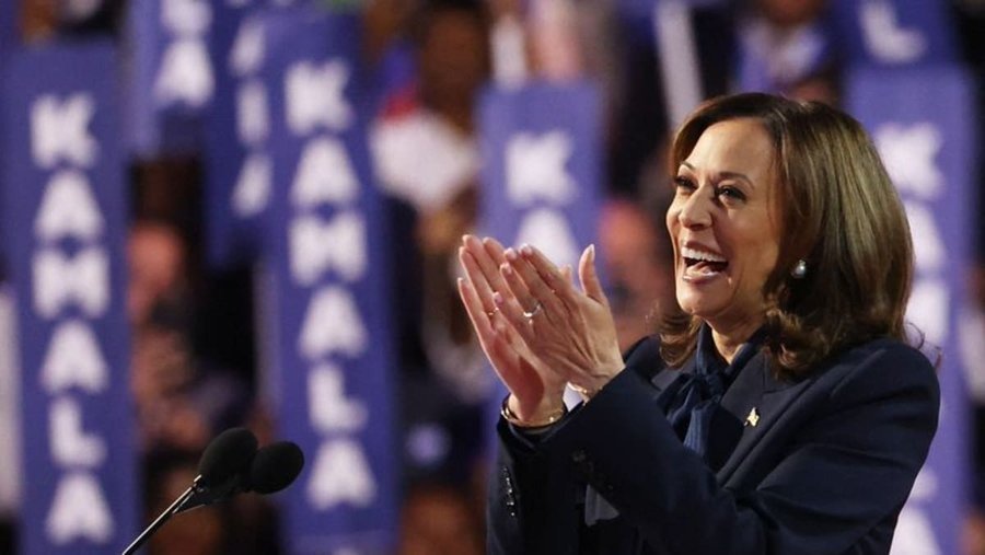 Kamala Harris ganó la nominación del Partido Demócrata para la presidencia de EU