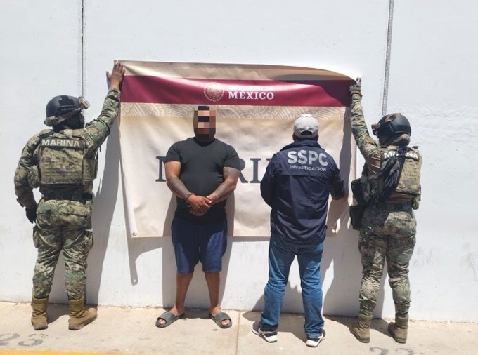 Detienen a “El 4-40”, presunto operador del CJNG en Sonora