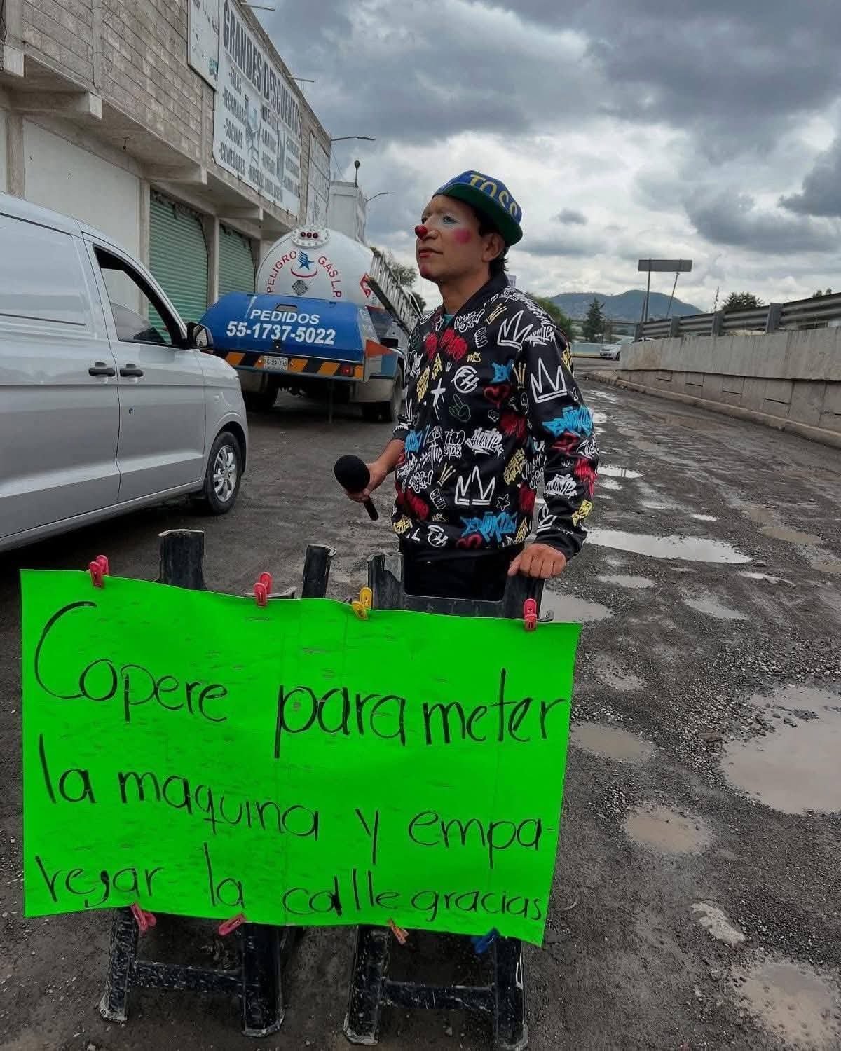 Exhiben en televisión nacional baches entre Chalco e Ixtapaluca