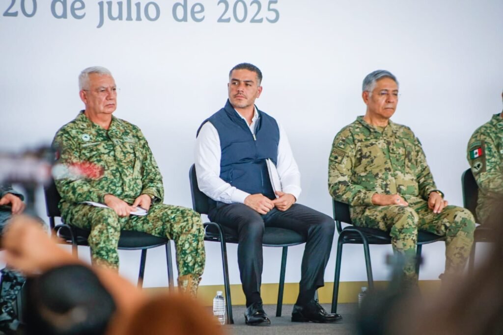 Presenta García Harfuch avances de seguridad en Sinaloa