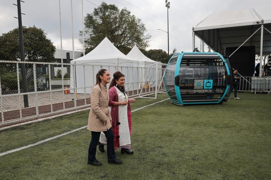 Presentan Línea 4 del Cablebús en CDMX