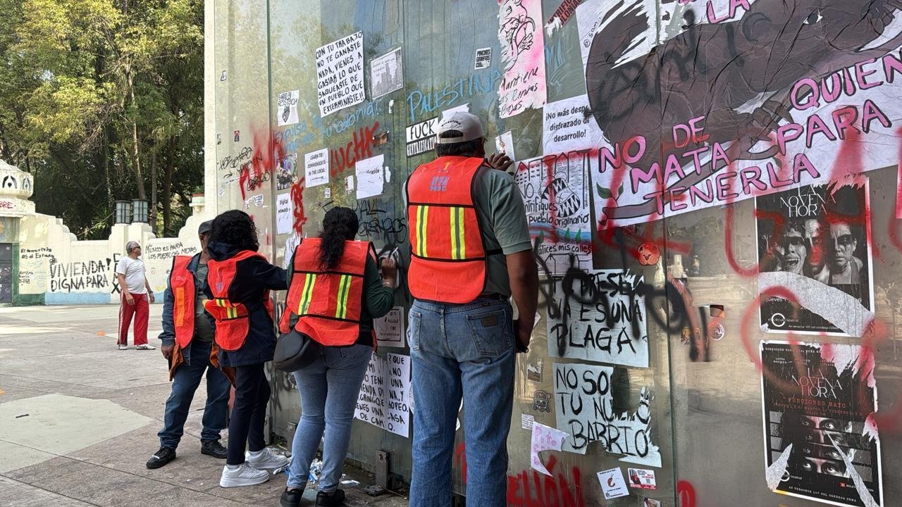 Cuauhtémoc atienda afectaciones tras movilización que inició en Parque México