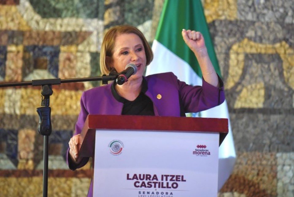 Presidirá Laura Itzel Castillo la mesa directiva del Senado
