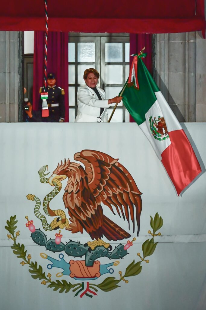 Gobernadora Delfina Gómez encabeza su segundo Grito de Independencia en el Estado de México