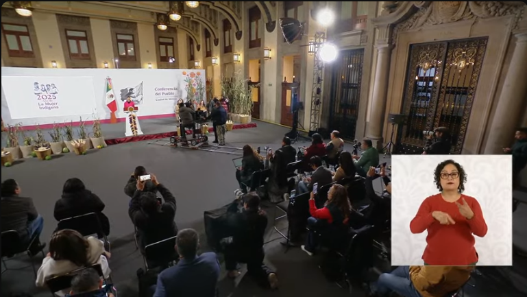 Conferencia de la presidenta Sheinbaum Pardo