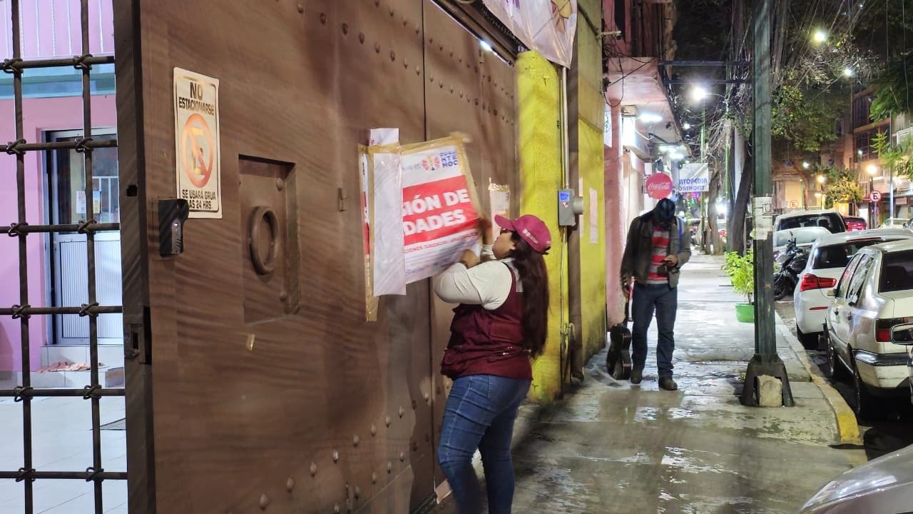 Retira alcaldía Cuauhtémoc sellos de suspensión  en la Casa de las Mercedes