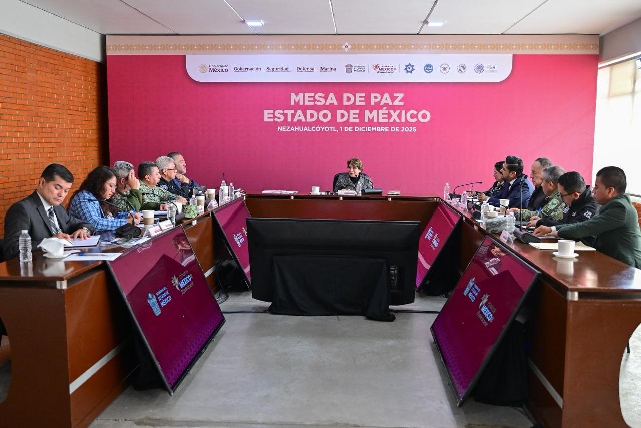 Con la Gobernadora Delfina Gómez, Estado de México alcanza su nivel más bajo de homicidios