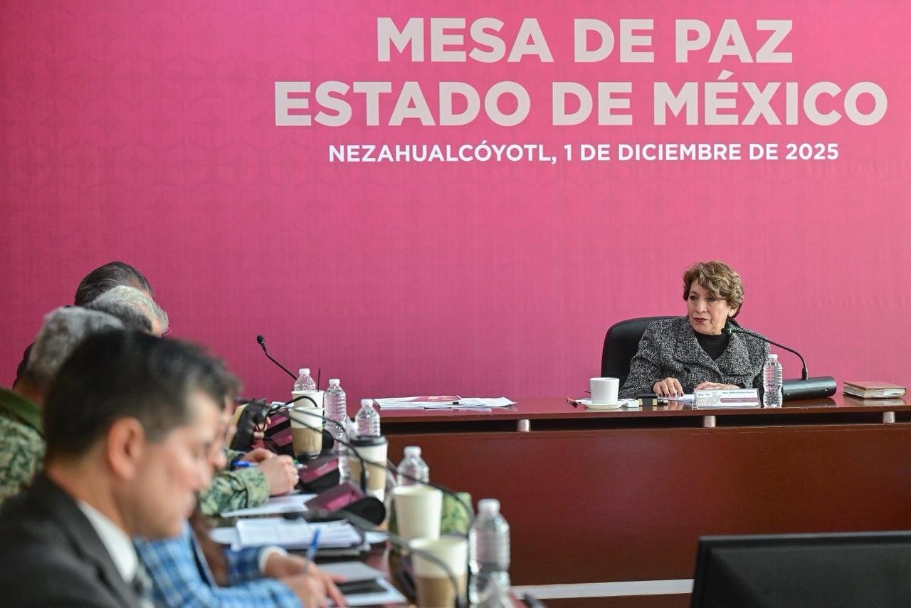 Con la Gobernadora Delfina Gómez, Estado de México alcanza su nivel más bajo de homicidios