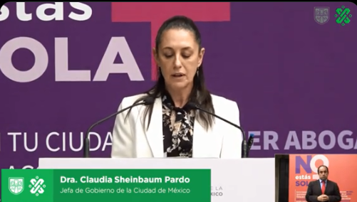 Presenta Sheinbaum informe de Alerta de Género en CDMX