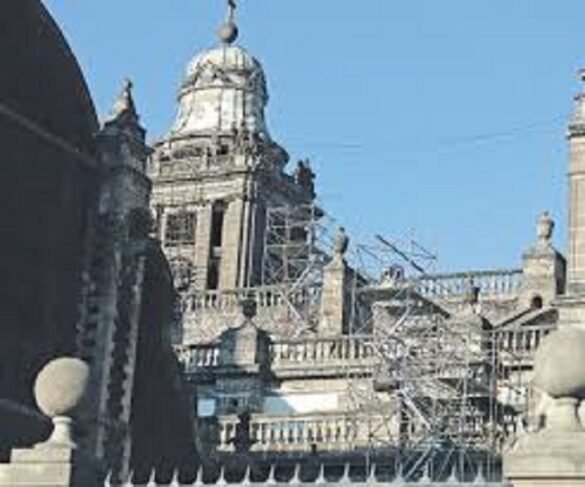 Continua la atención para la conservación de la Catedral Metropolitana Continua la atención para la conservación de la Catedral Metropolitana