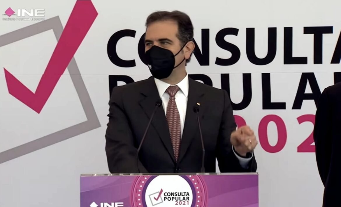 INE instaló 94 por ciento de mesas receptoras para consulta popular