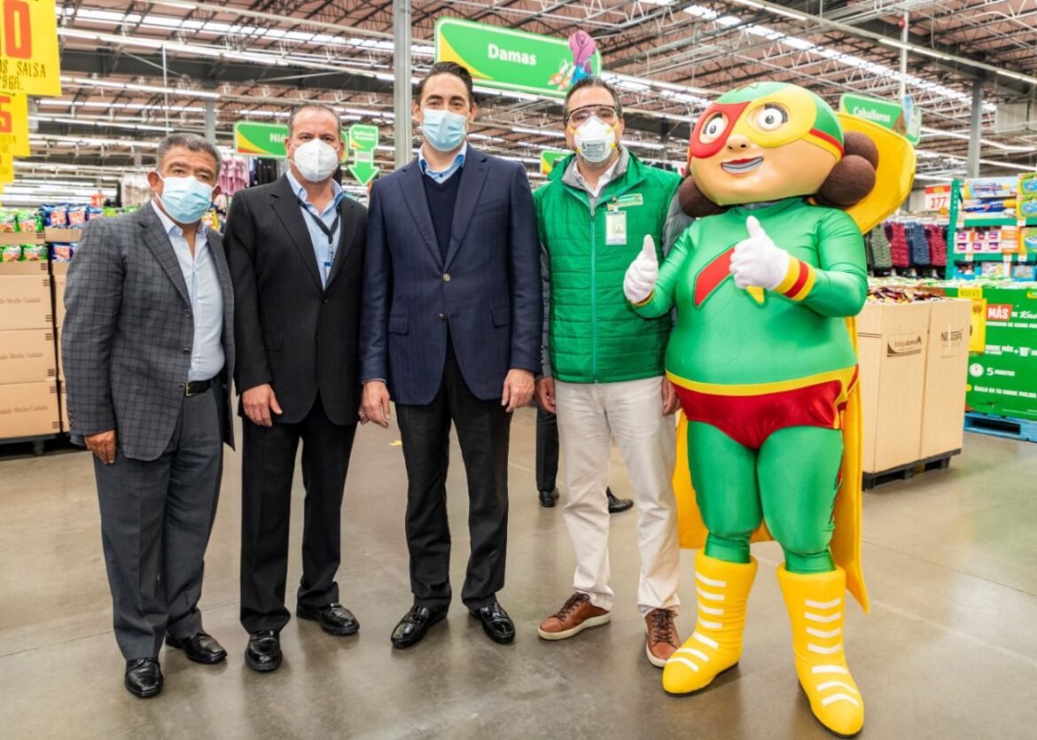 Lanzan Edomex y Aurrerá iniciativa de precios bajos en despensa básica