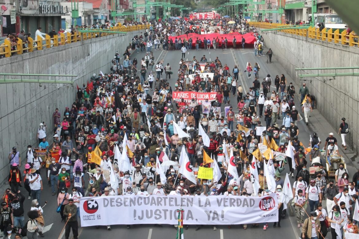 Marcha del 2 de Octubre se llevó a cabo en paz y con respeto: GOBCDMX