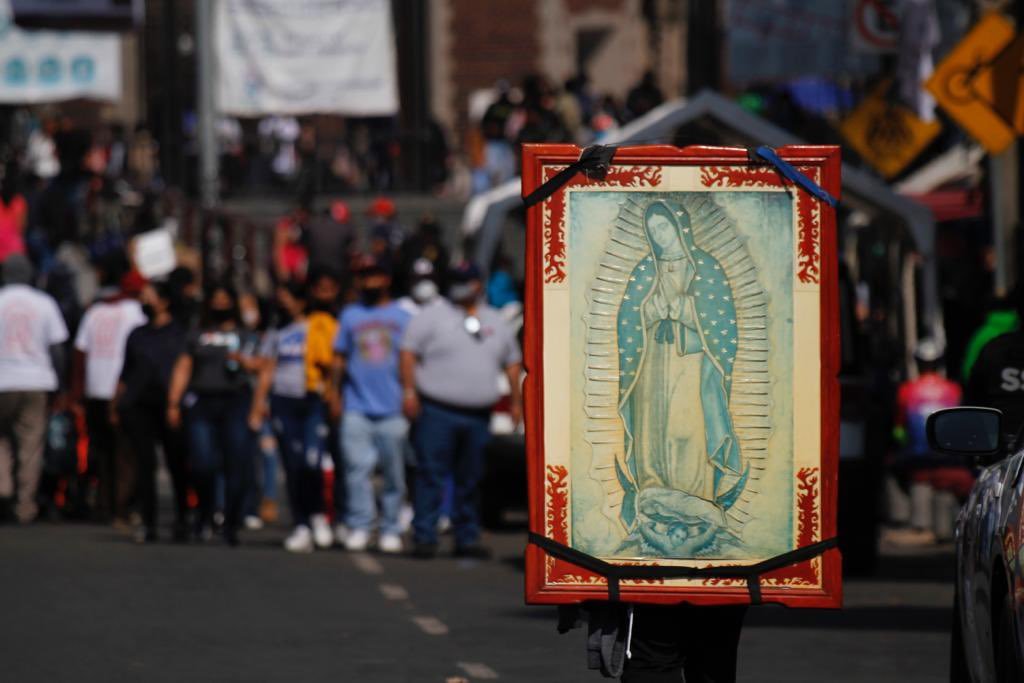 Llegan más de tres millones de peregrinos a la Basílica de Guadalupe