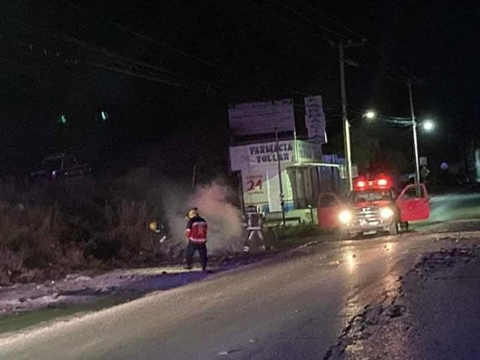 Comando detona autos bomba para liberar reos en Tula, en Hidalgo