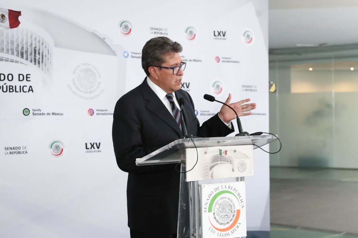 Mensaje del senador Monreal a senadoras y senadores