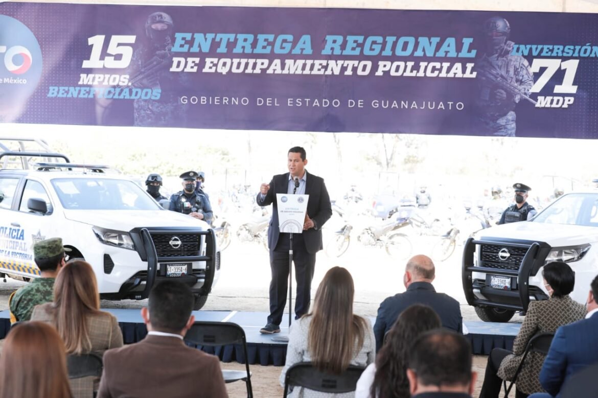 Sigue Gobierno de Guanajuato fortaleciendo a policías municipales