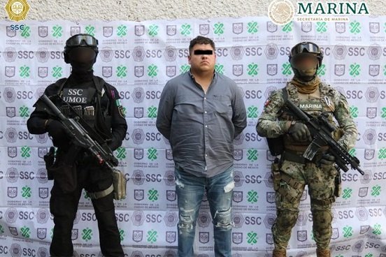 Cae segundo al mando de grupo delictivo en CDMX