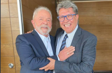 Se reúne Ricardo Monreal con Lula da Silva
