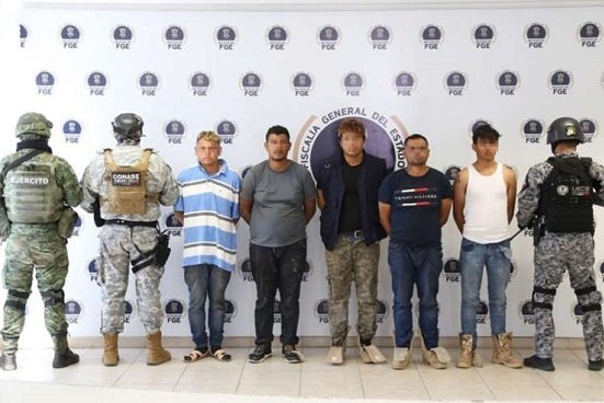 Caen 5 presuntos integrantes de la Familia Michoacana