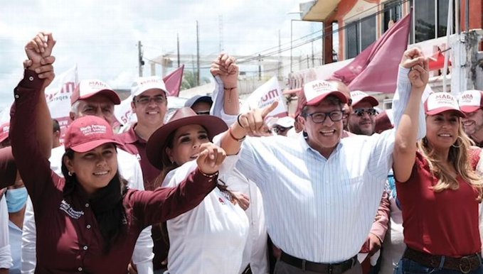 Ricardo Monreal recibe respaldo para la Presidencia en Quintana Roo