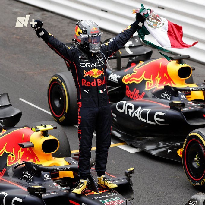El piloto mexicano "Checo" Pérez gana el GP de Mónaco