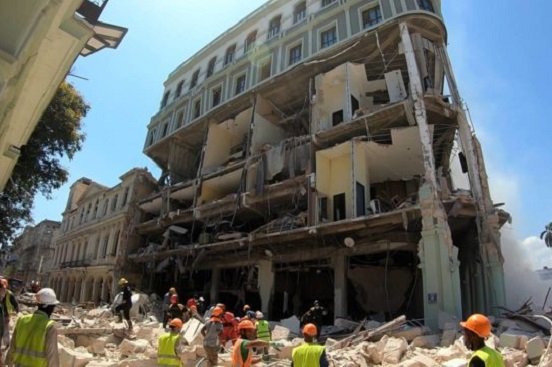 Suman 25 los muertos por explosión en Hotel de Saratoga en Cuba
