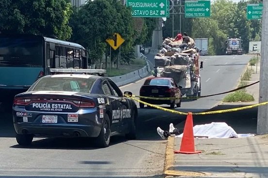 Abaten a presunto asaltante de transporte público en Periférico Norte