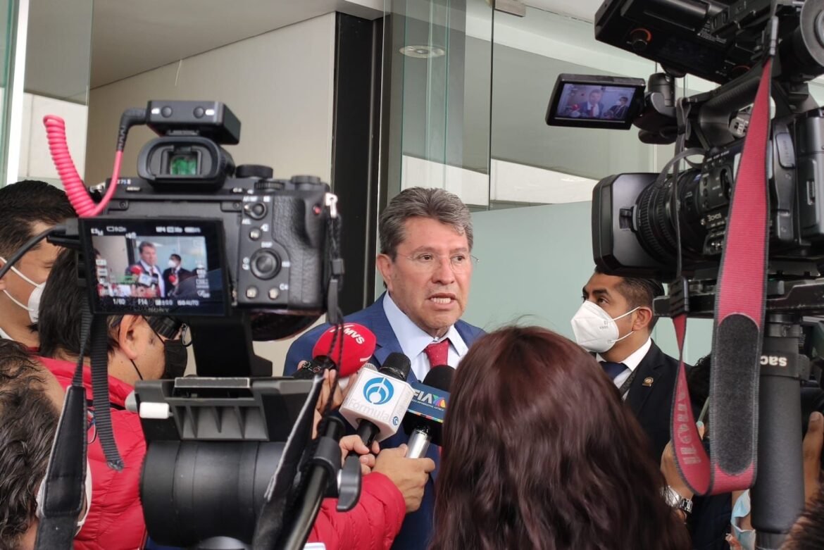 Dice Monreal que sin MC, oposición no será competitiva en 2024