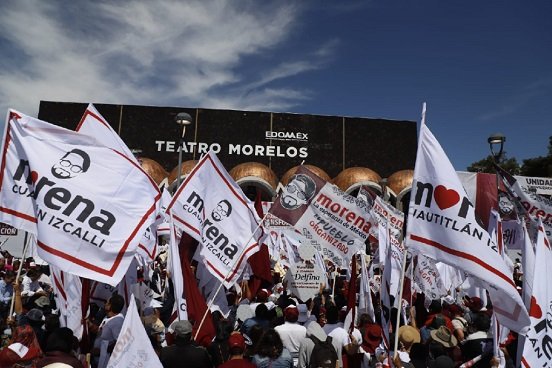 Morena comienza carrera por la sucesión presidencial y batalla por Edomex