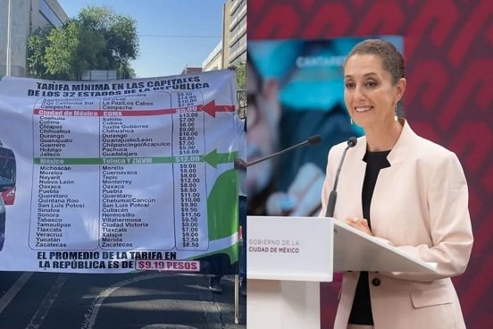 Llama Sheinbaum a mejorar el transporte público concesionado