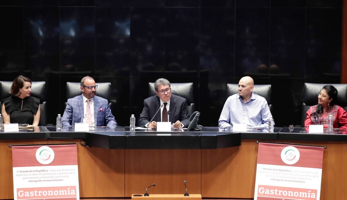 Reconoce Senado a chefs y rockeros mexicanos