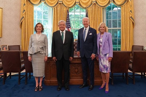 Migración es un desafío compartido: Biden a AMLO