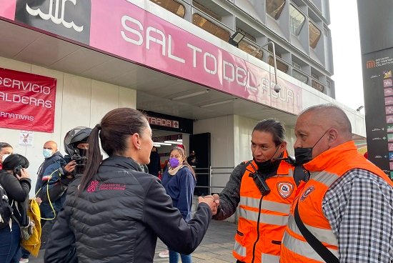"Trabajos en el Metro son para nueva Línea 1; "no es reparación": Sheinbaum