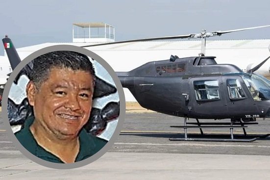 Confirman secuestro de dueño de helicóptero robado en AICM
