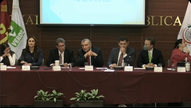 Morena y aliados revisan agenda legislativa con Adán Augusto López Hernández