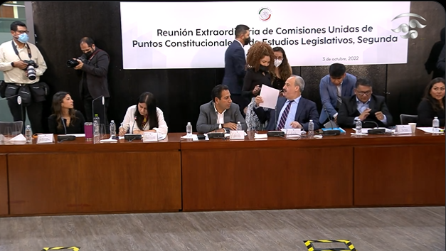 Avalan comisiones del Senado ampliar presencia de militares en tareas de seguridad