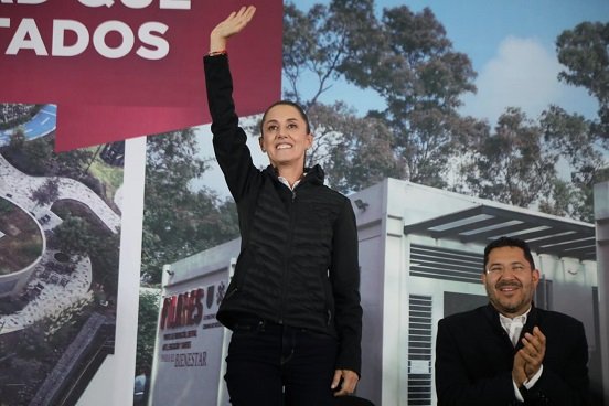 Sheinbaum destaca reducción de delitos en Coyoacán