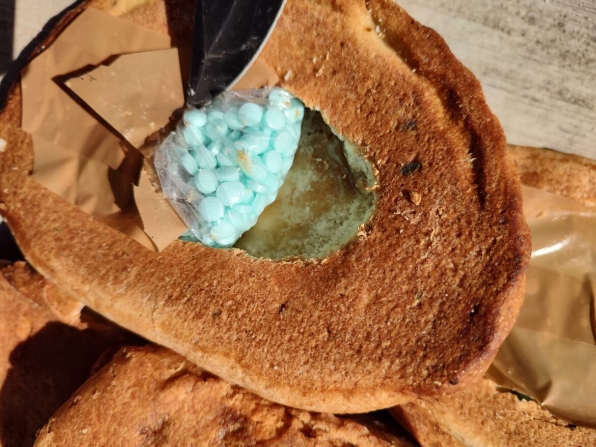 Guardia Nacional intercepta pan casero relleno con aparente fentanilo