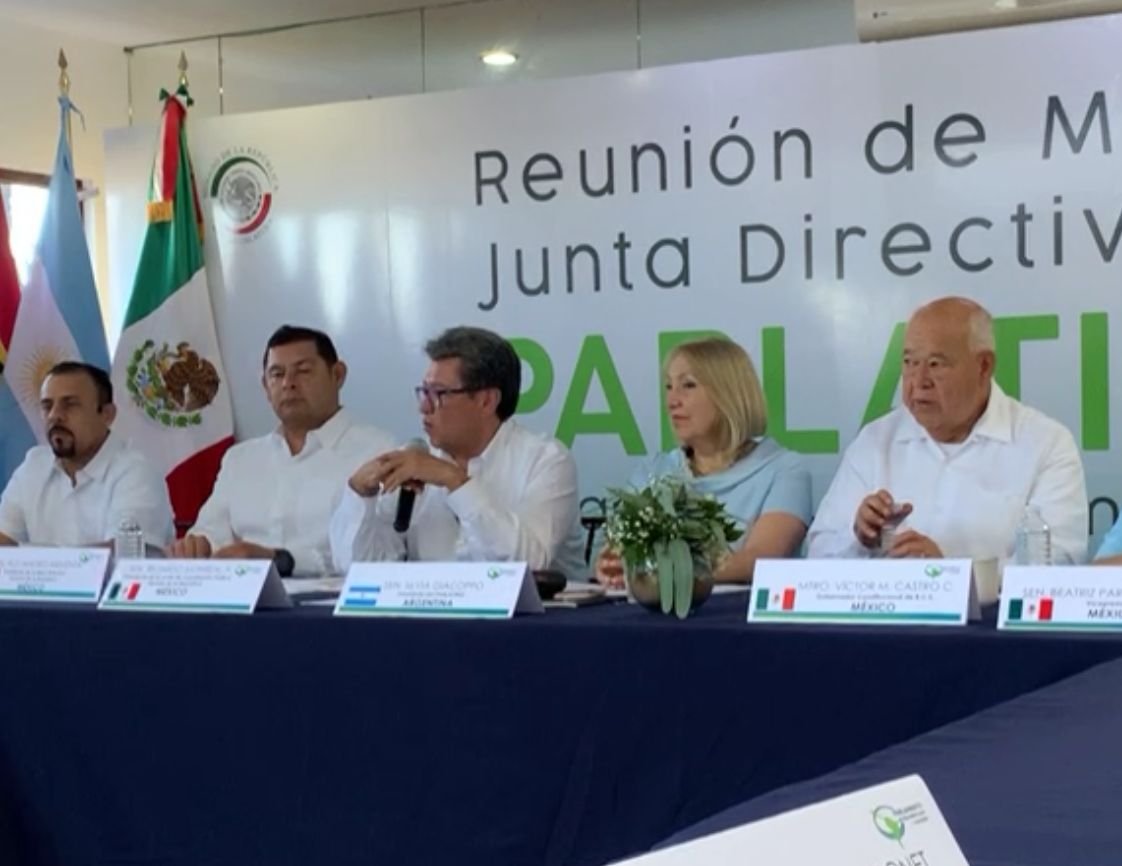 Monreal, Armenta y Paredes arrancan trabajos del Parlatino en BCS