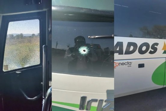 Balean autobús con 30 pasajeros en carretera de Celaya; un muerto
