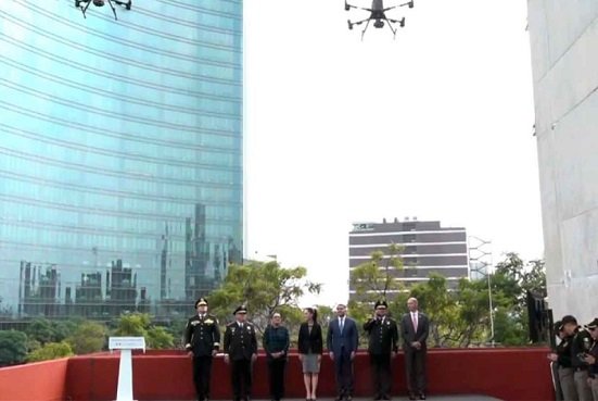 Presentan Unidad Águila de la SSC; drones sobrevolarán la CDMX