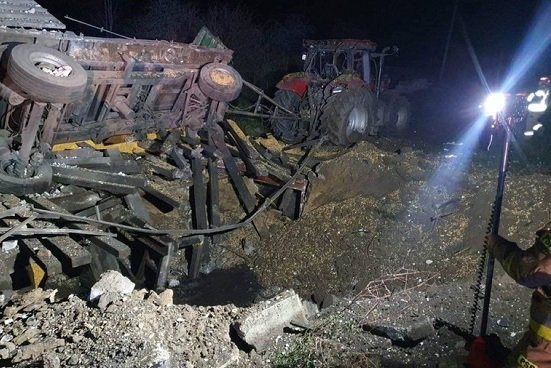 Misil ruso impacta en Polonia, reportan dos muertos