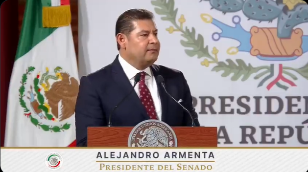 Firme la coordinación del grupo parlamentario de Morena en el Senado: Armenta