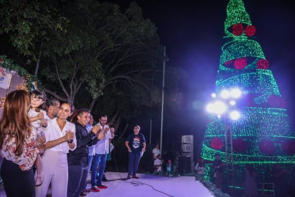 Por primera vez, juntos iluminamos Cancún: Ana Patricia Peralta