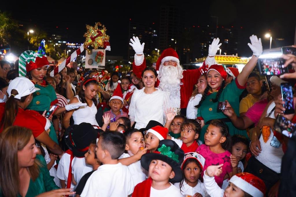 Nos une en el malecón Tajamar festejo navideño: Ana Patricia Peralta