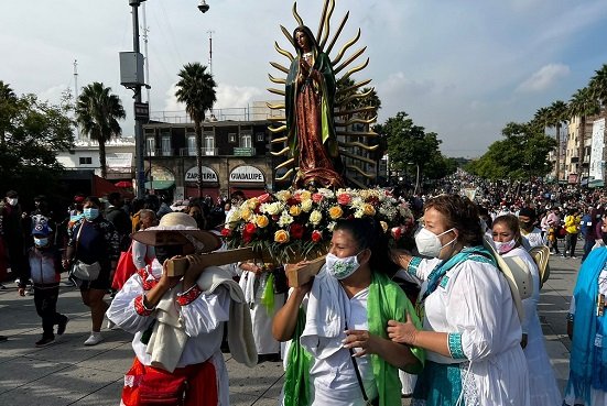 Basílica de Guadalupe recibe a más de 2 millones de peregrinos